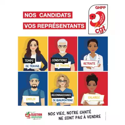 Nos Candidats aux Elections professionnelles 2022