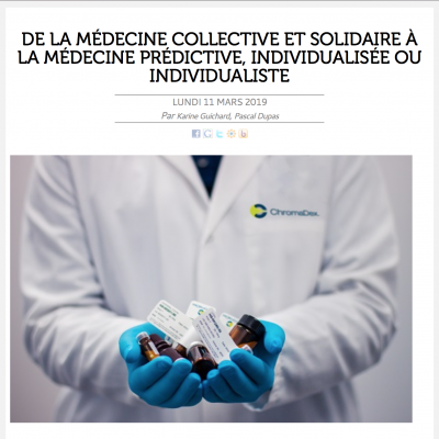 De la médecine collective et solidaire à la médecine prédictive, individualisée ou individualiste