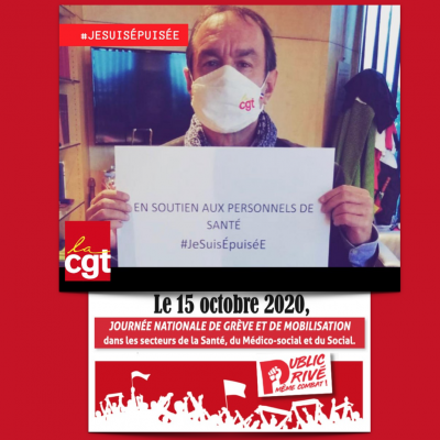 Appel à la Grève du Jeudi 15 Octobre 2020 - #JeSuisÉpuiséE