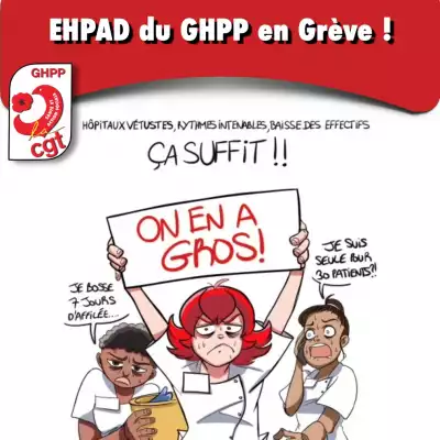 EHPAD du GHPP en grève !
