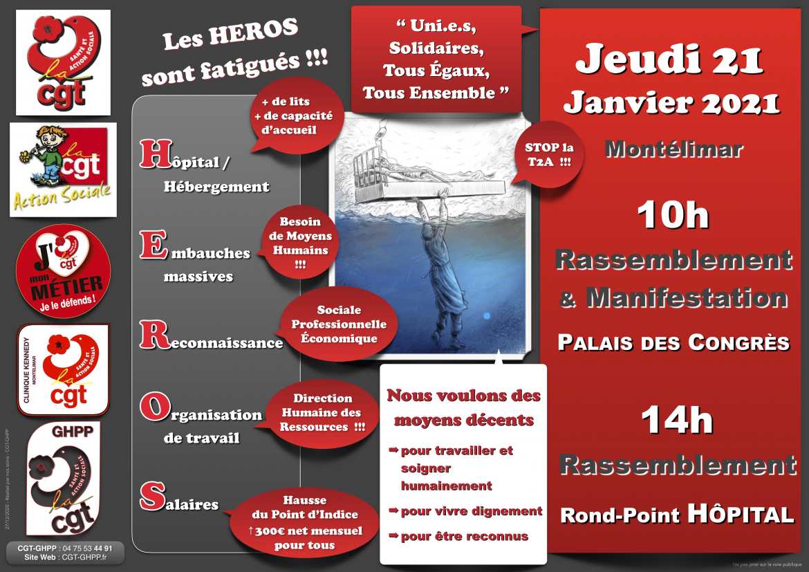 21/01/21 - Les HEROS sont fatigués - Recto