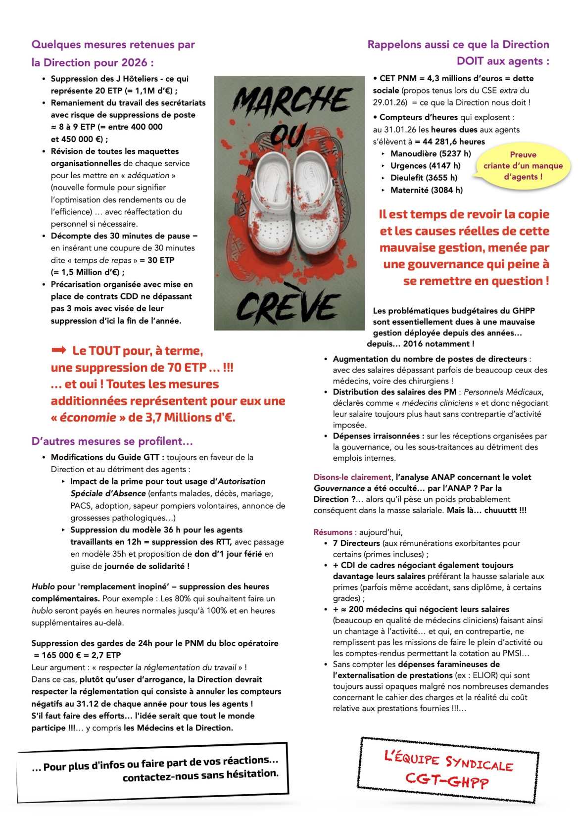 L'Alerte - Flash Mars 2026 - Verso