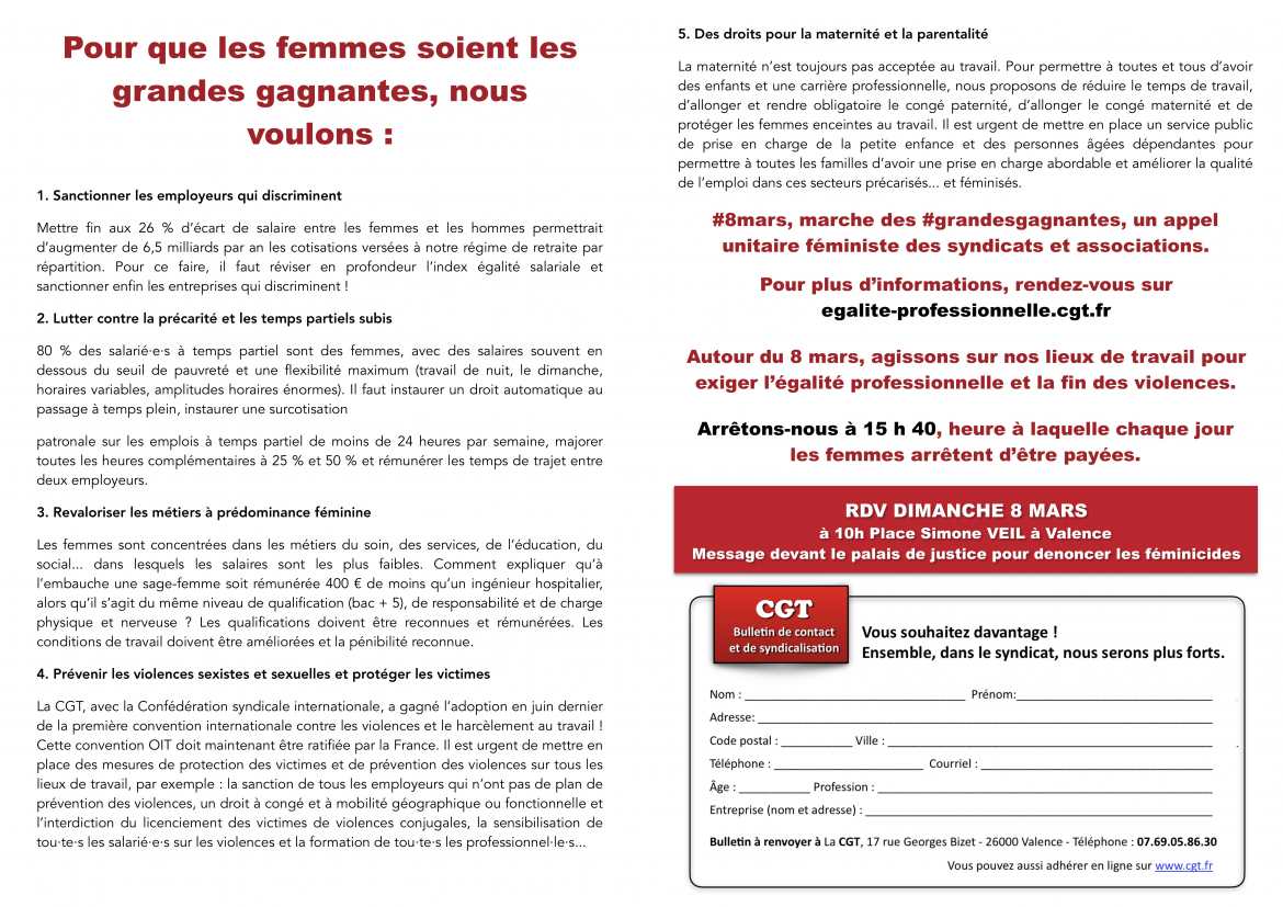 Tract CGT - UD26 - verso