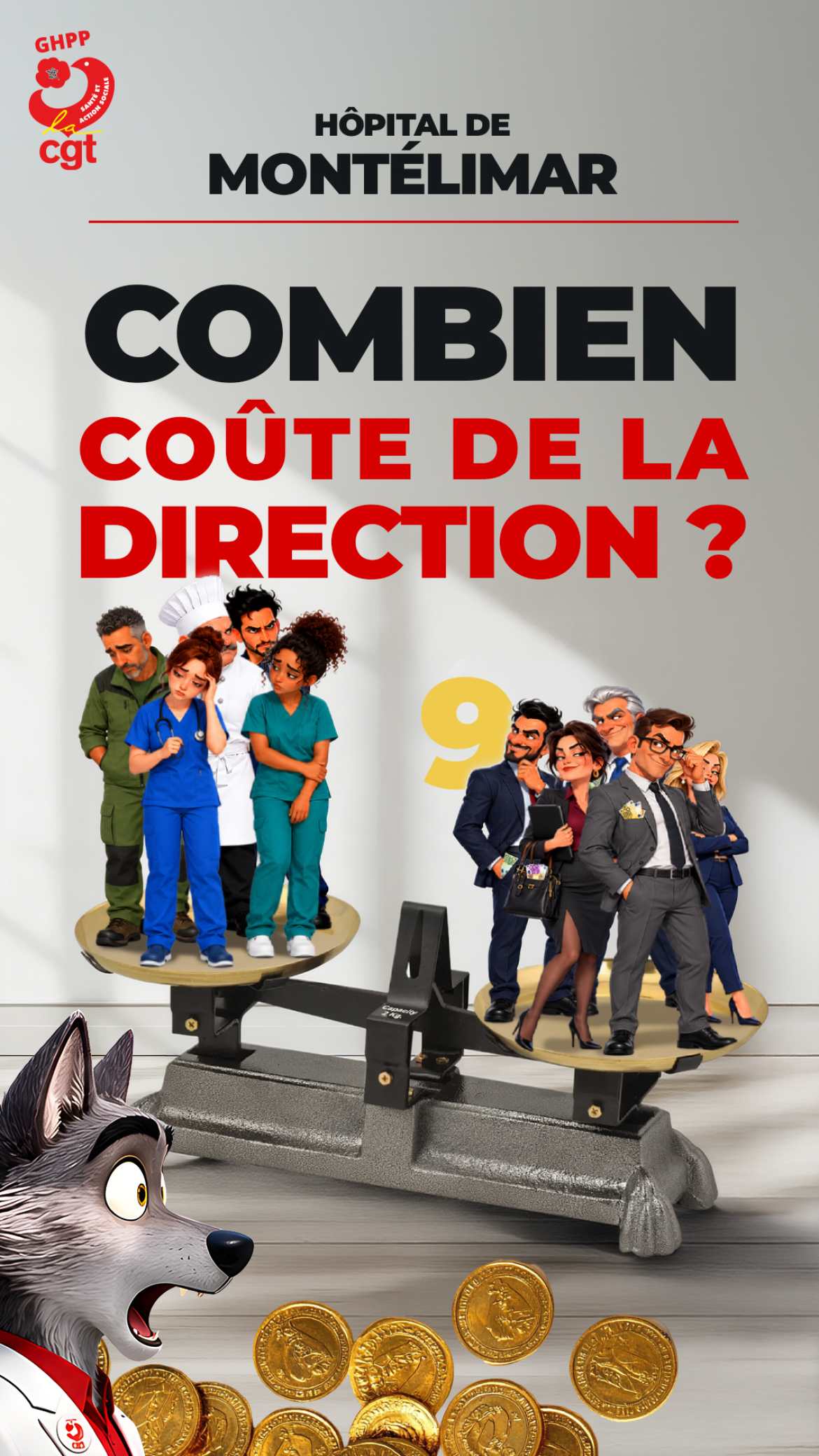 Combien nous coûte la Direction du GHPP ?
