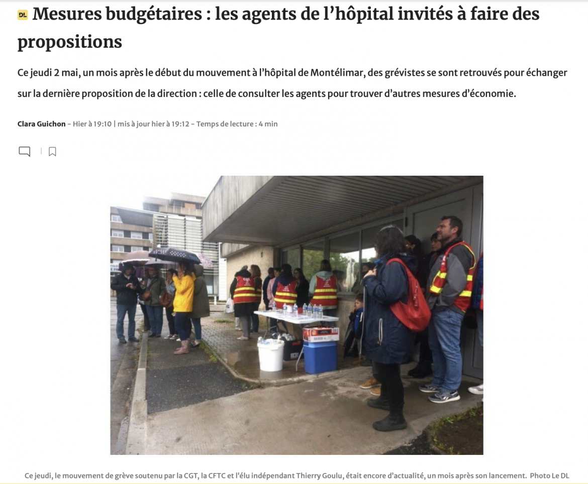 Dauphiné Libéré - 02.05.24