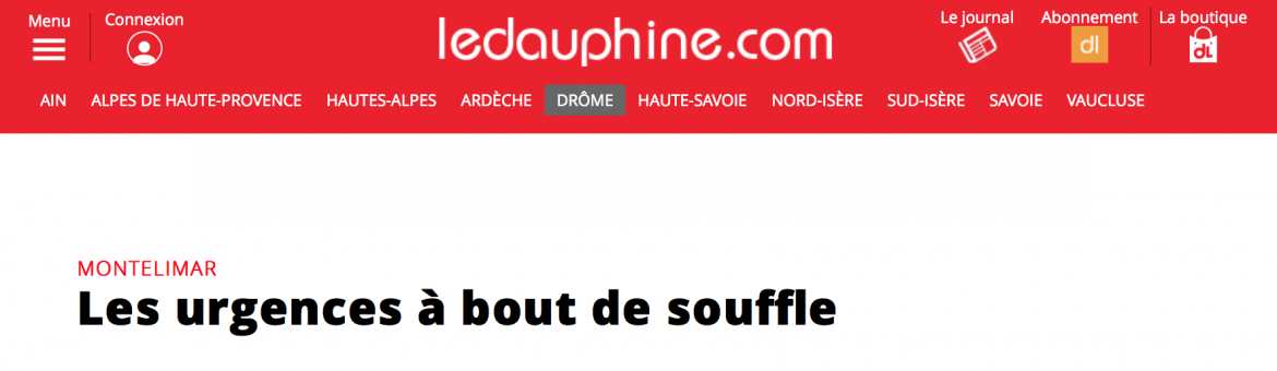 Le Dauphiné Libéré - Publié le 10/08/2018