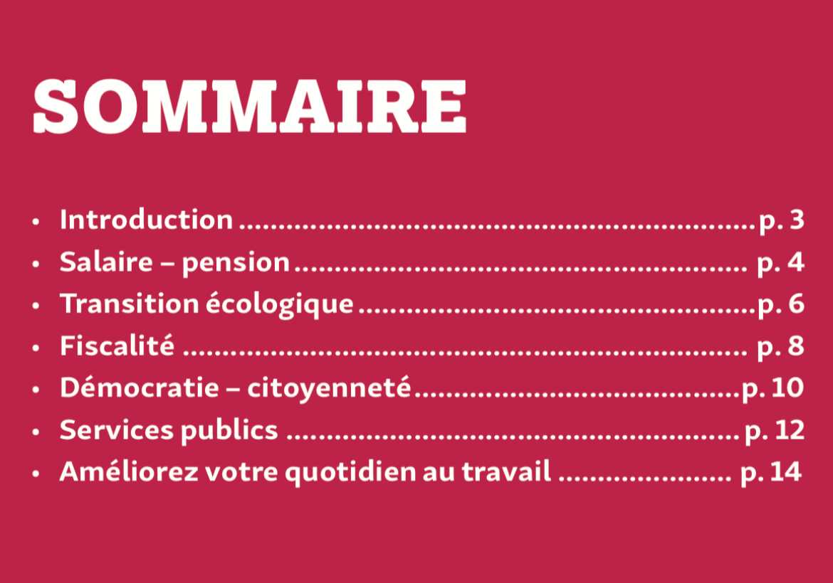 Cahier d'expression revendicative populaire