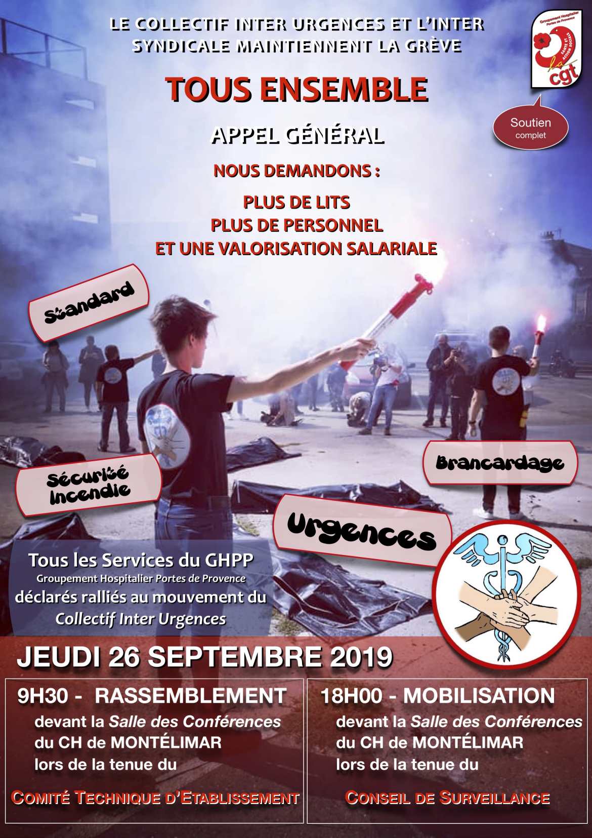 CIU - Appel à Manifestation du 26/09/19