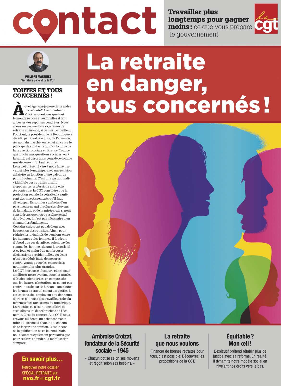 « La retraite en danger, tous concernés ! » - p.1