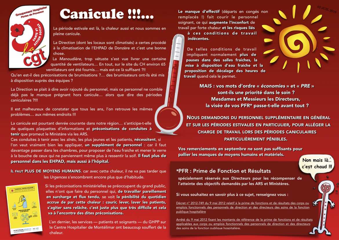 Canicule…