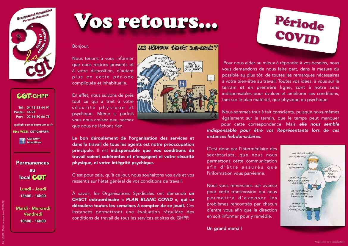 Vos Retours - Période COVID