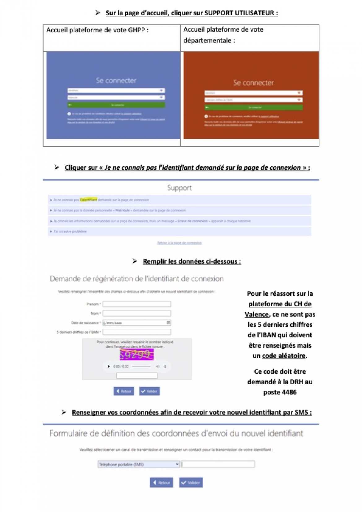 Procédure de réassort d'Identifiant - p.2