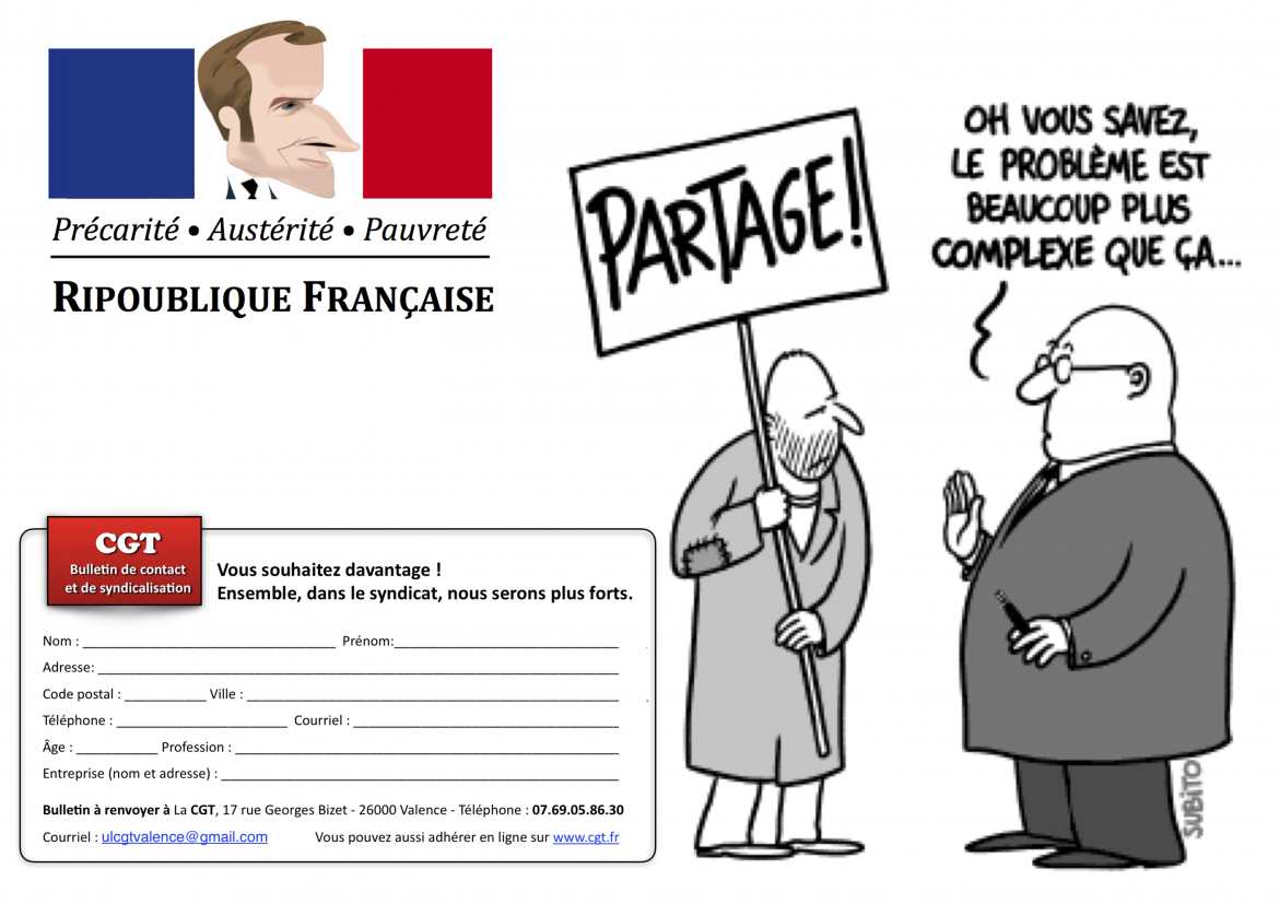 5 Décembre - Manifestation pour le Droit au Travail, la Protection Sociale, contre le Chômage et la Précarité ! - Verso