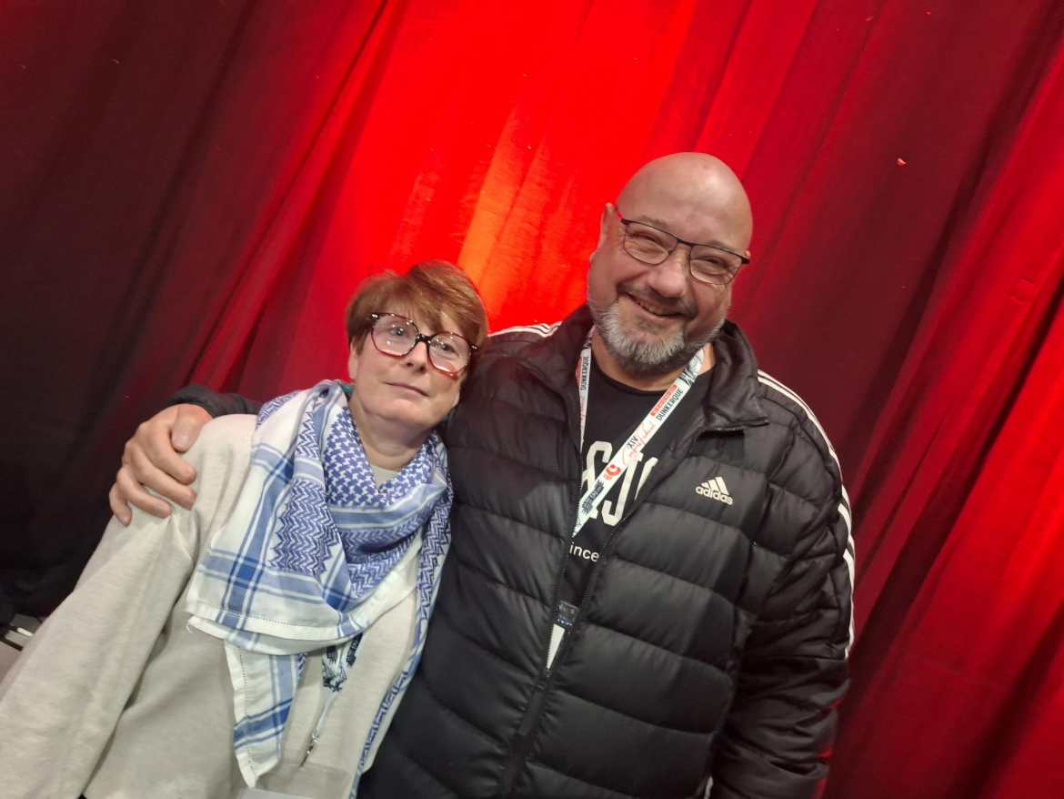 Barbara FILHOL nouvelle Secrétaire Générale de la Fédération CGT Santé et Action Sociale avec Vincent SEGUIN Secrétaire Adjoint CGT-GHPP