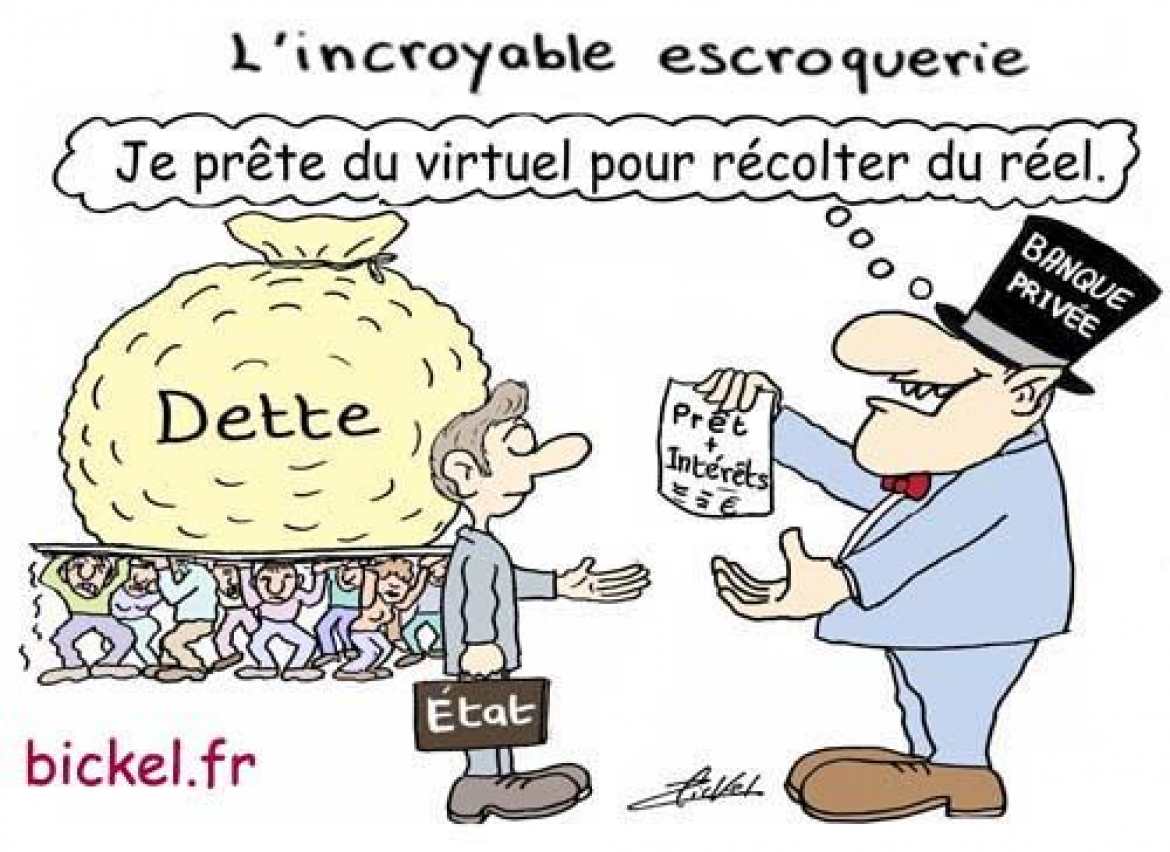L'incroyable escroquerie - la dette !