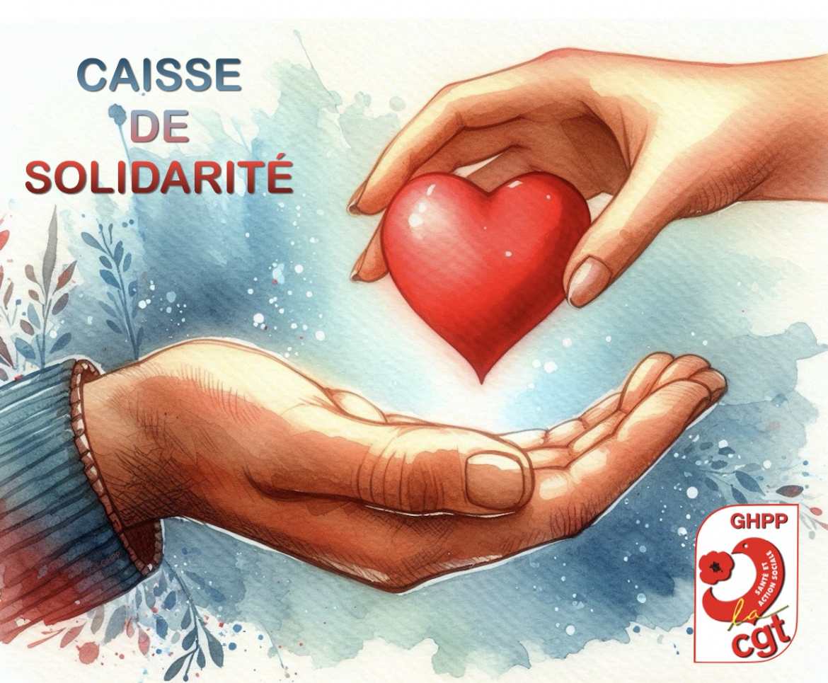 Pour participer à la Caisse de Solidarité en soutien aux grévistes - clique sur l'image
