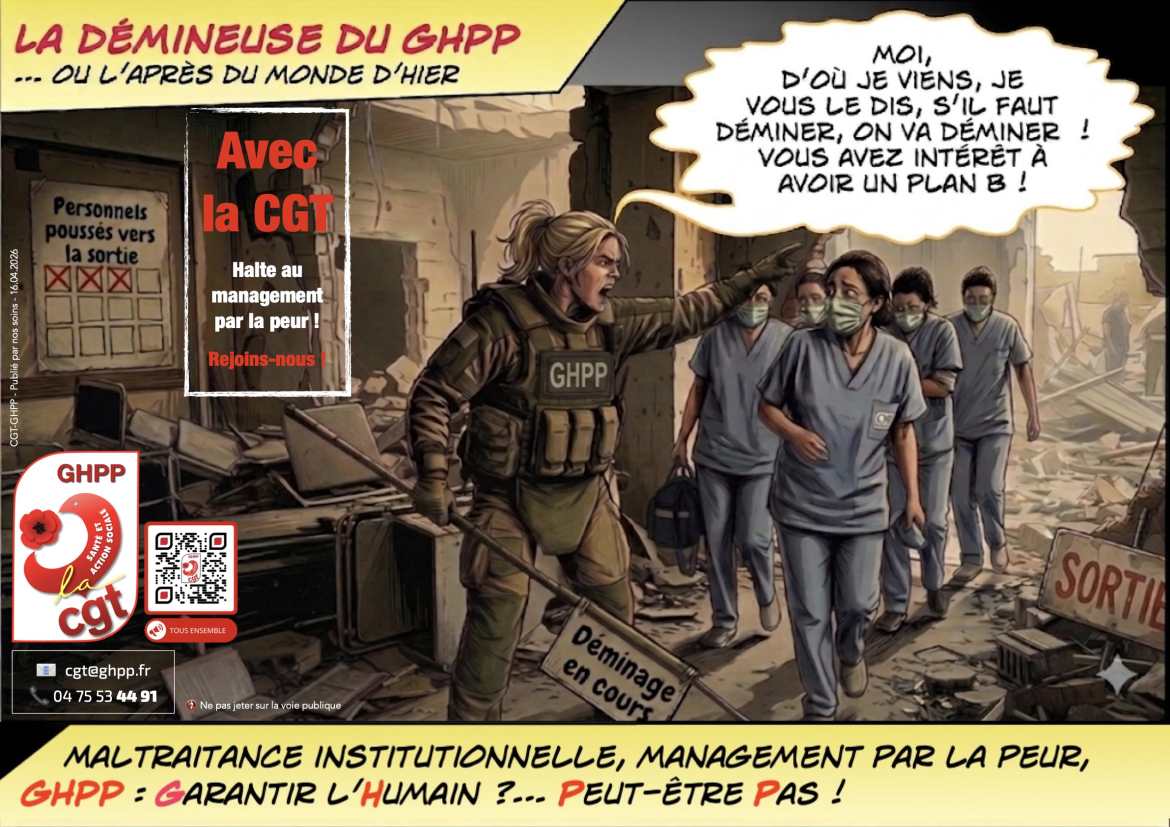 La démineuse du GHPP - 16.04.2026