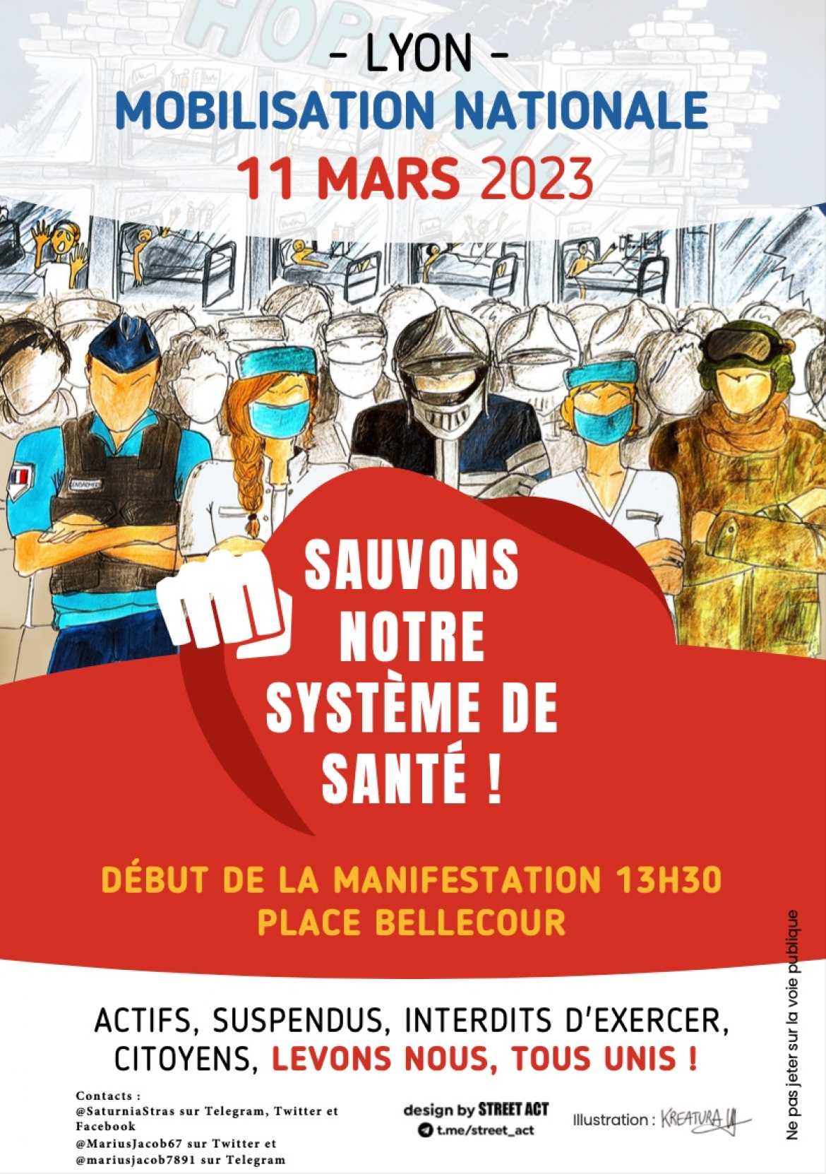 11 Mars - Mobilisation nationale pour la réintégration des Suspendus