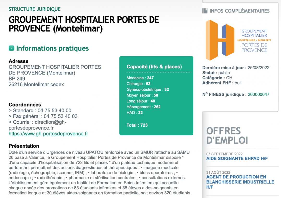 Hôpital de Montélimar